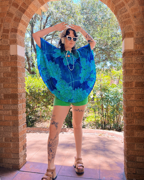 70s green velour hot pants