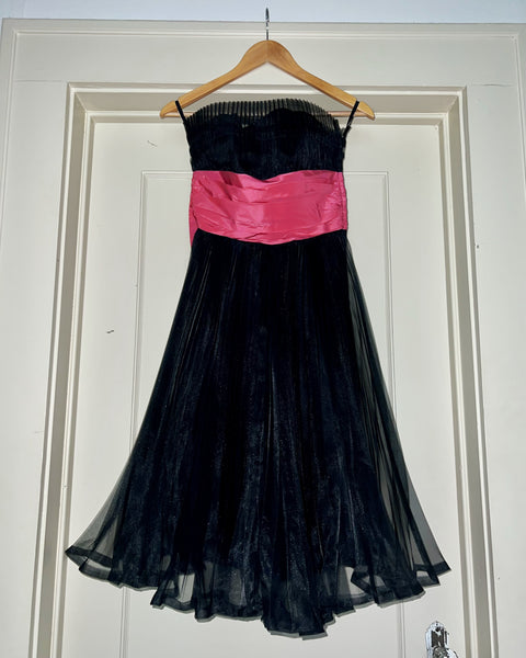 deadstock 2000s betsey johnson accordion pleat dress (XS/S)