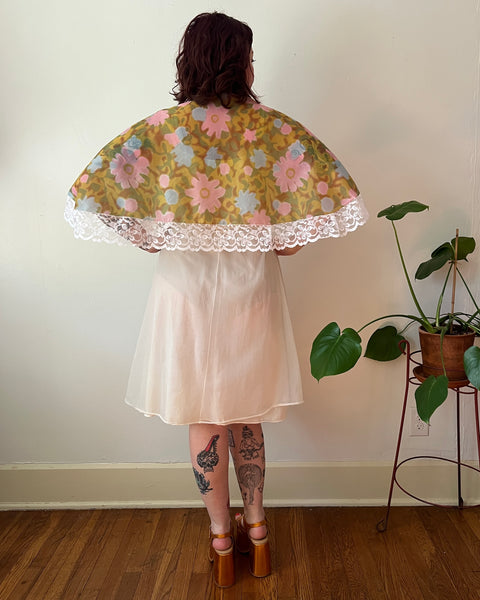 60s flower power boudoir caplet (OS)