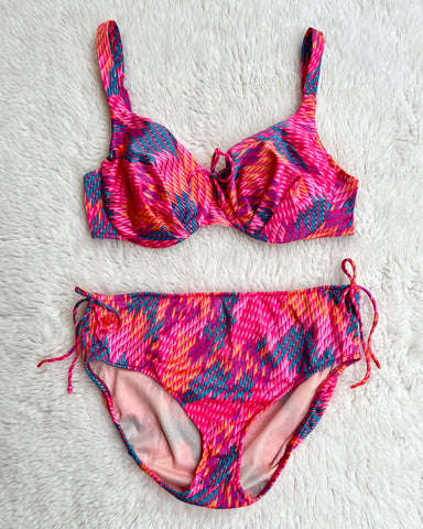 60s neon psychedelic bali bikini